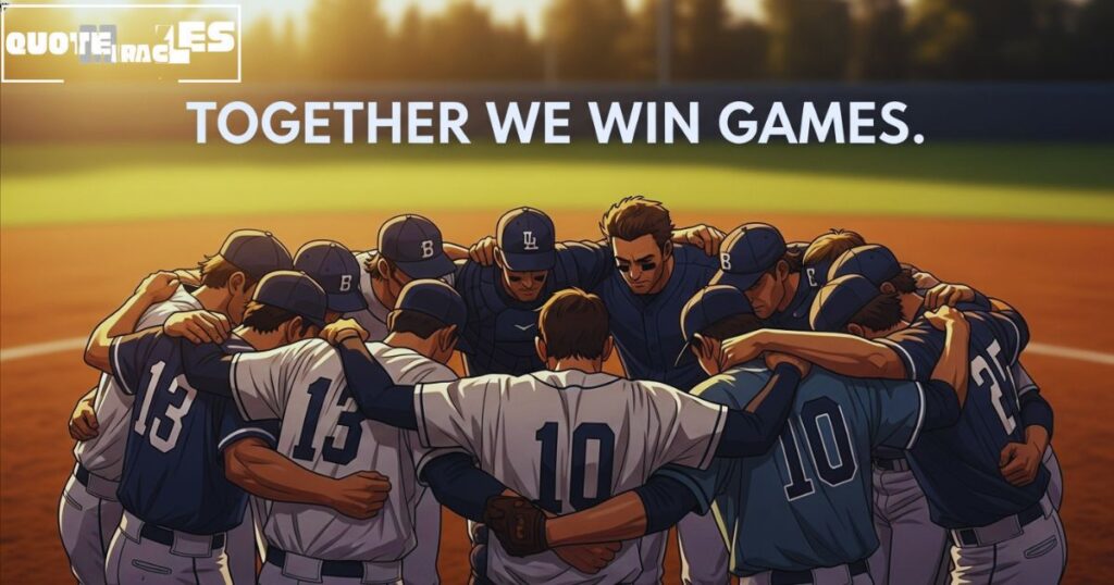 Baseball Teamwork Quotes