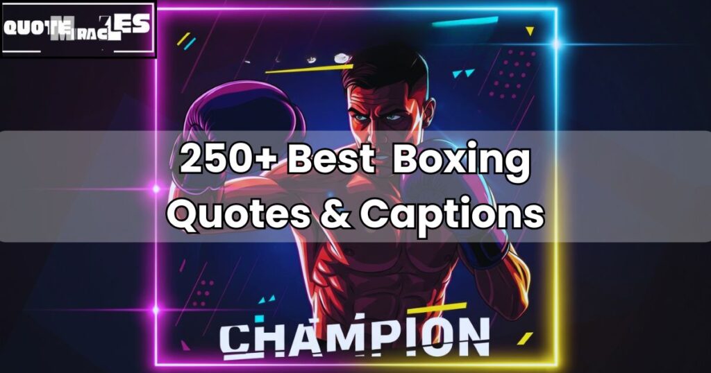 Boxing Quotes