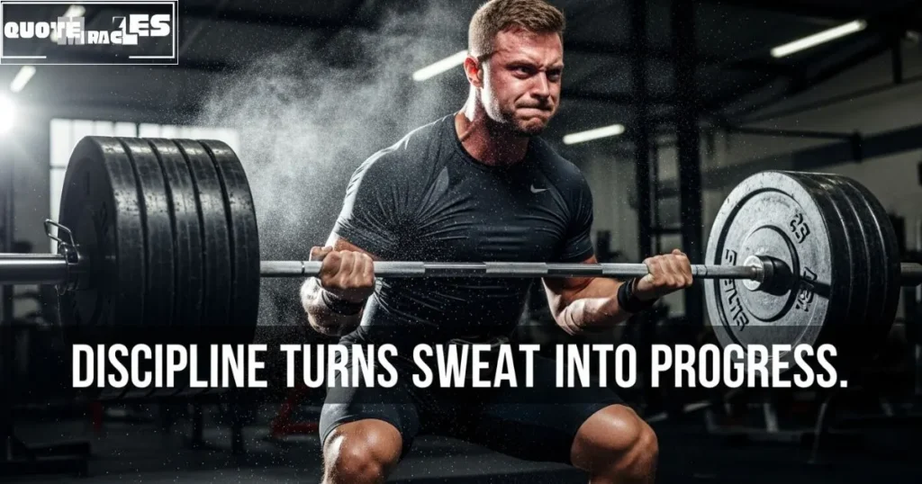 Discipline Quotes Gym