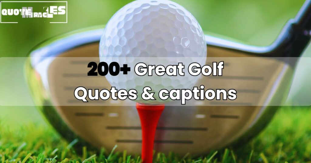 Golf Quotes