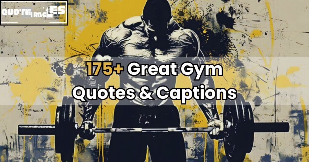 Gym Quotes
