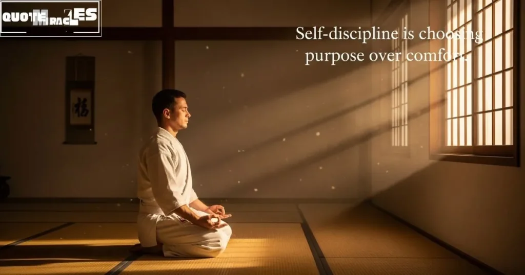 Self Discipline Quote