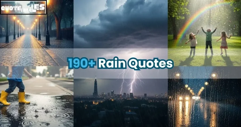 Rain Quotes