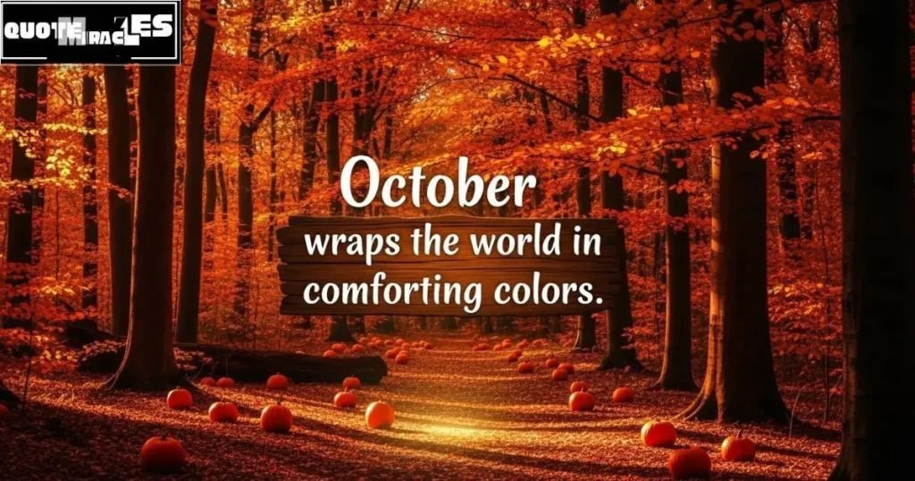 October Quotes