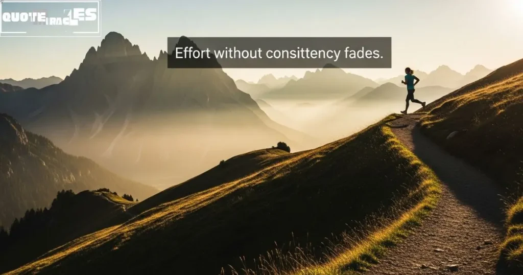Effort and Consistency Quotes