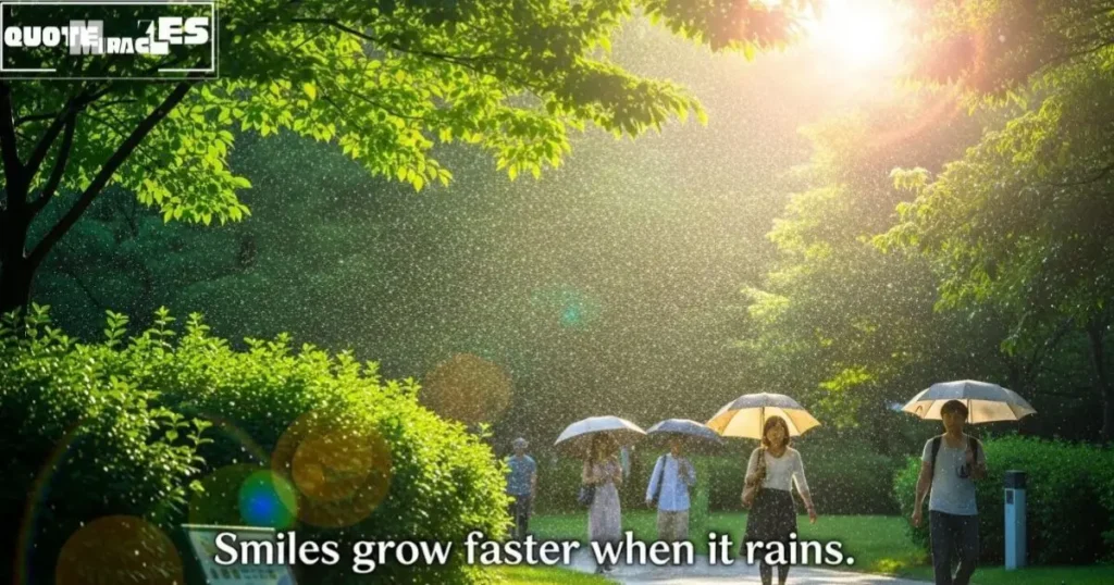 Happy Rain Quotes