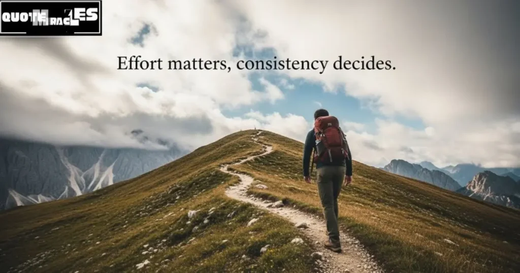 Power of Consistency Quotes