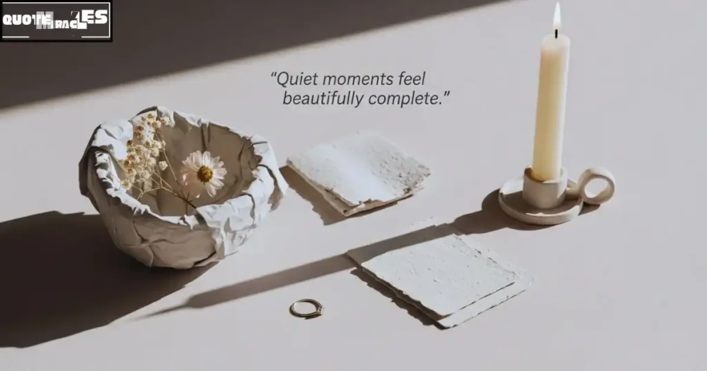 Aesthetic Silence Quotes for Instagram Captions