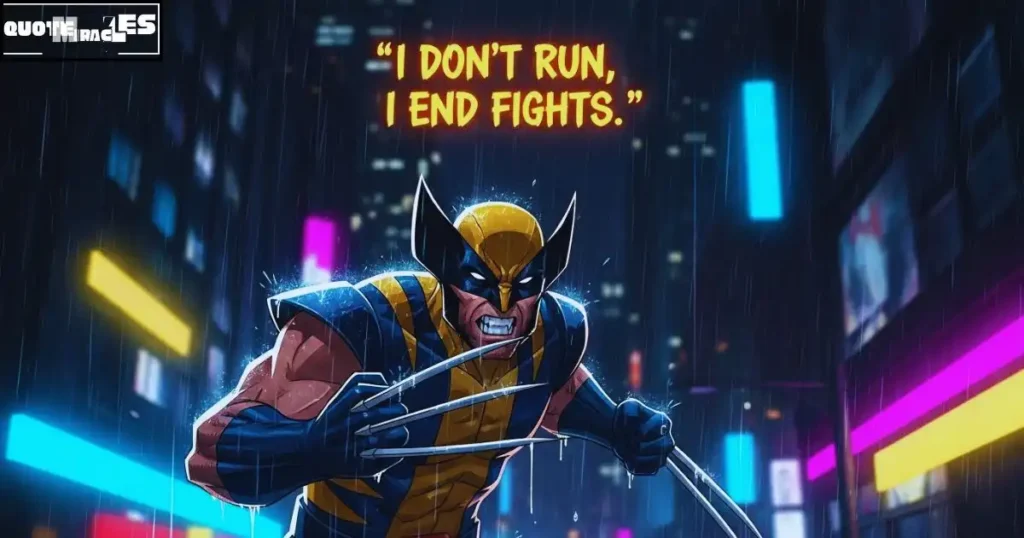 Badass Wolverine Lines With Pure Attitude