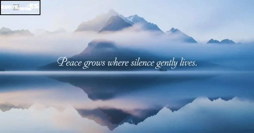 Deep Silence Quotes