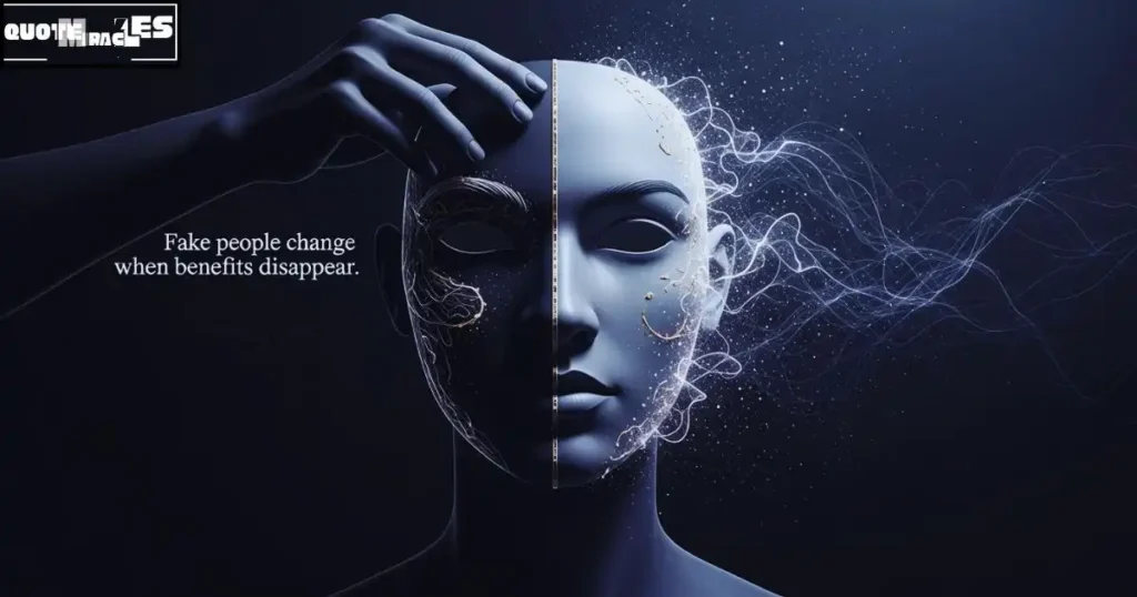 Fake people change quotes