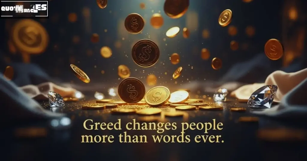 Famous greedy, selfish people quotes