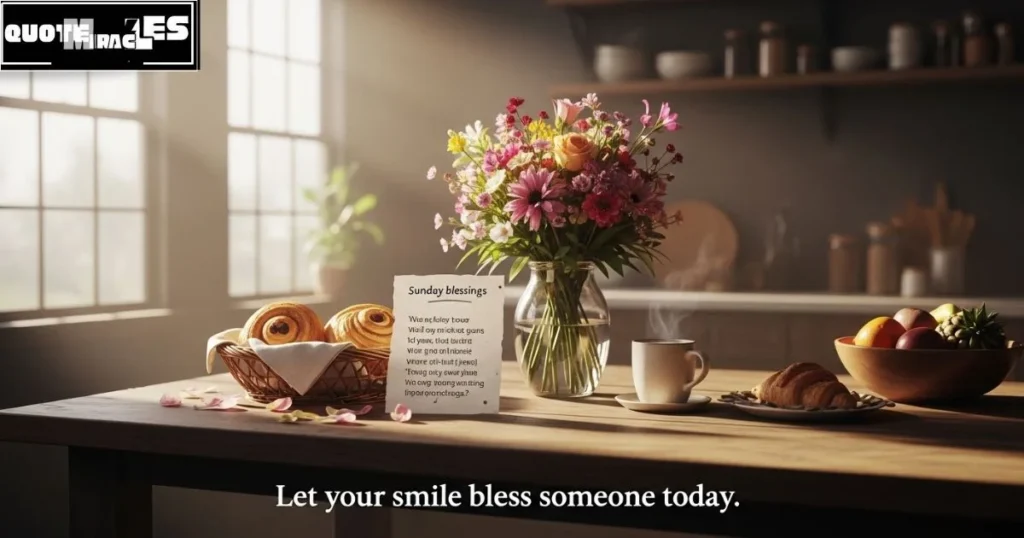 Good Morning Sunday Blessings