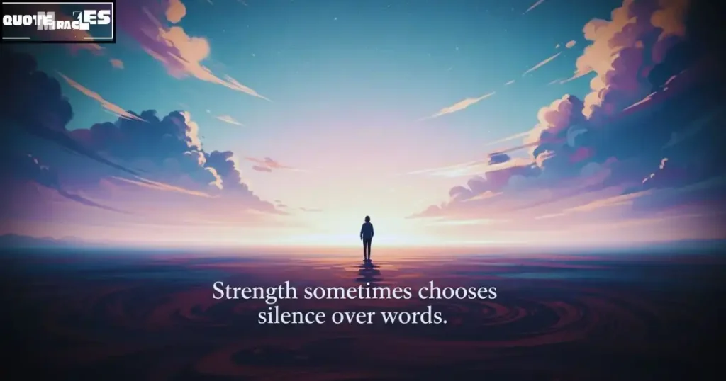 Inspirational Silence Quotes