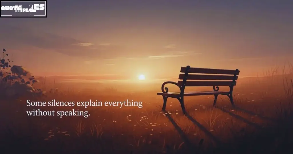 Meaningful Silence Quotes