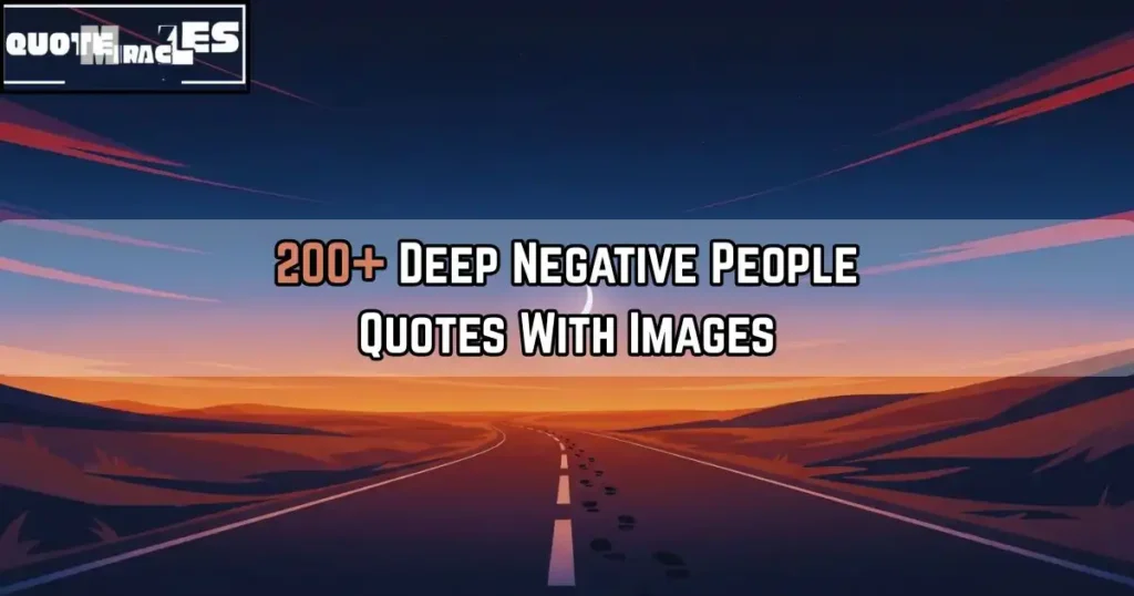 Negative People Quotes