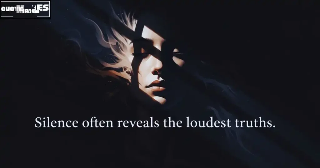 Powerful Silence Quotes