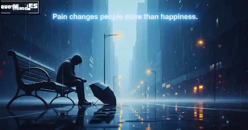 Sad people change quotes