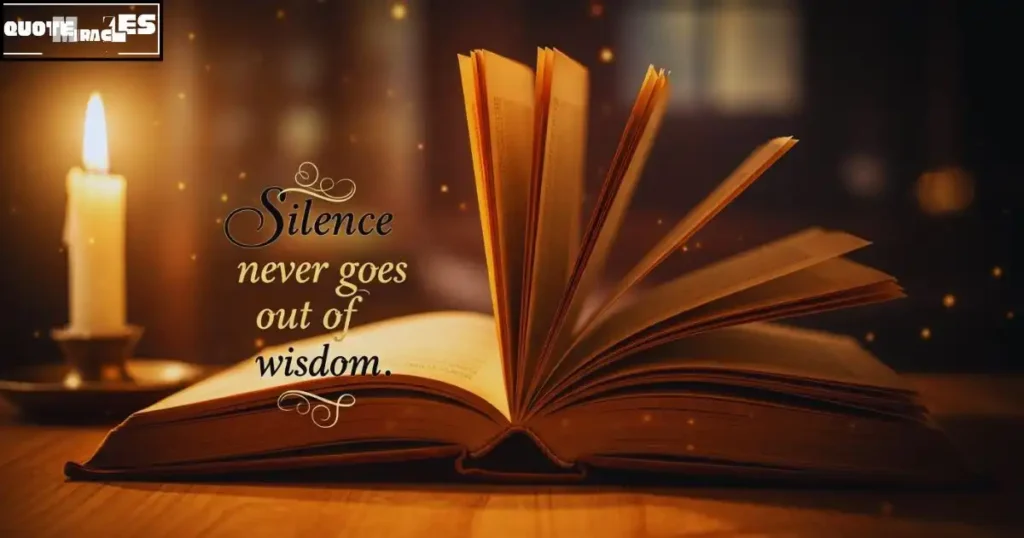 Timeless Silence Quotes