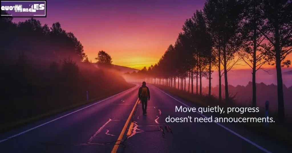 moving in silence quotes