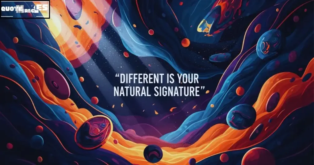 unique be yourself quotes