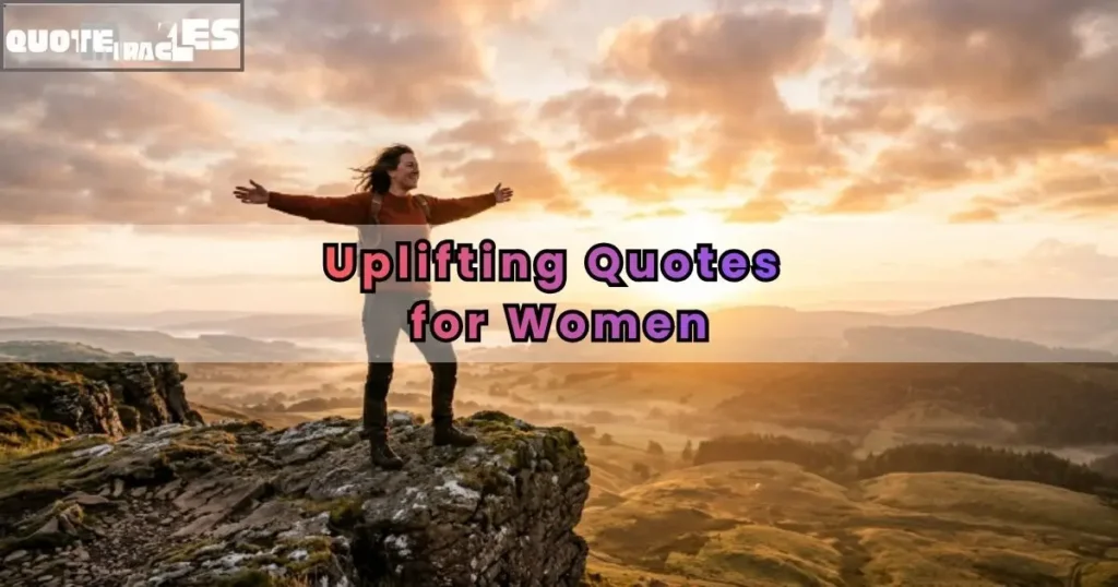 Uplifting Quotes for Women