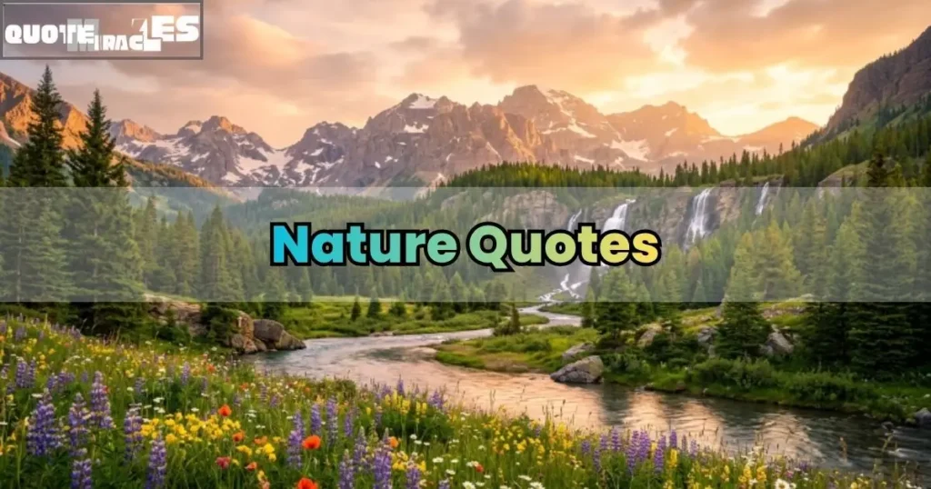 Nature Quotes
