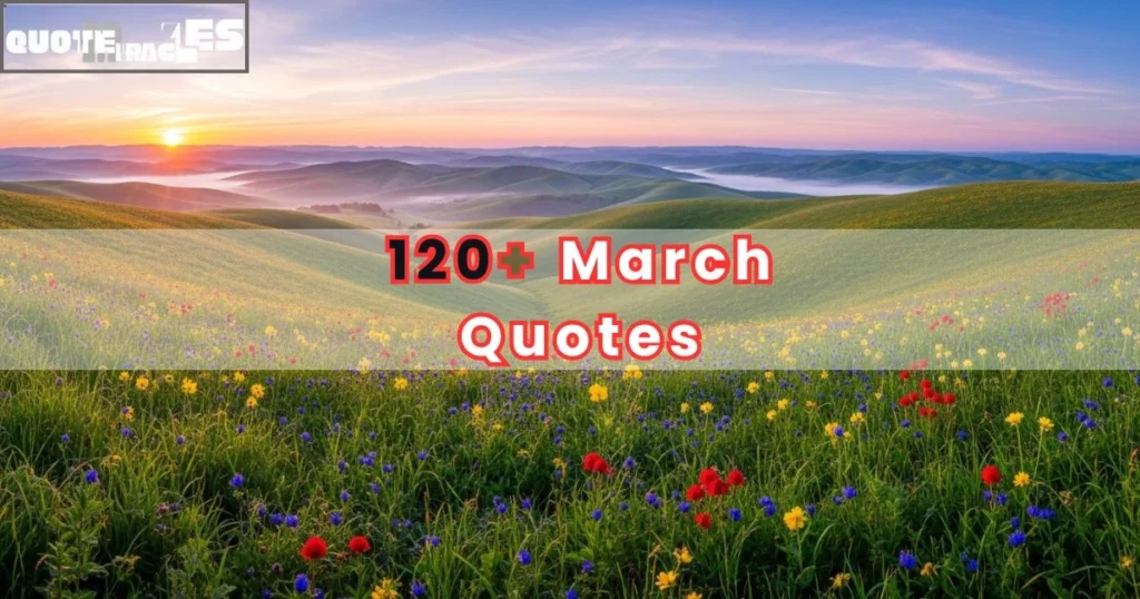 March Quotes