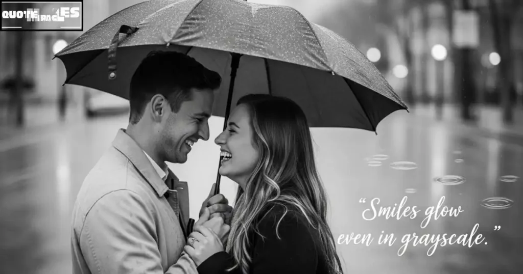 Cute Black and White Captions