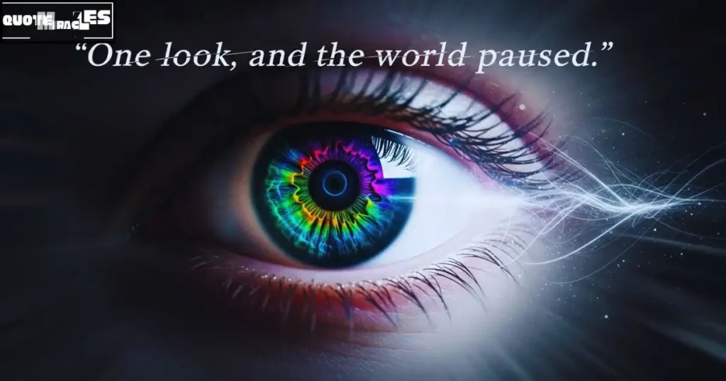 Mesmerizing Eyes Quotes