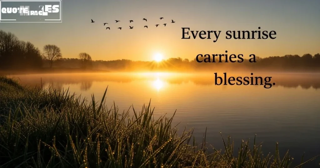 Morning Blessing Quotes