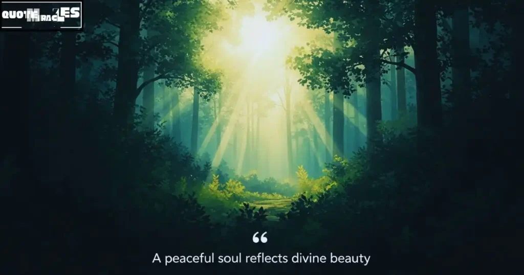 Spiritual and Peaceful Beautiful Soul Sayings