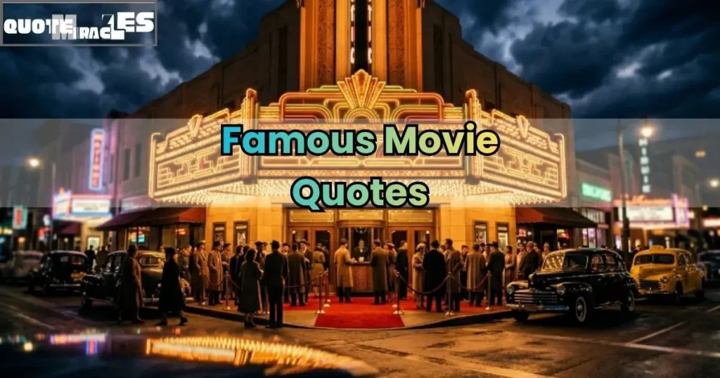 Famous Movie Quotes
