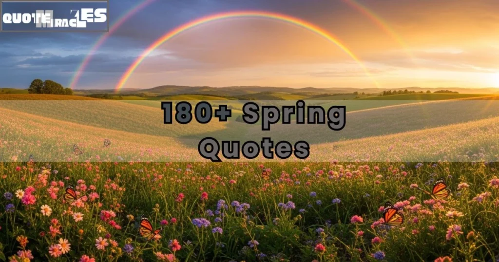 Spring Quotes