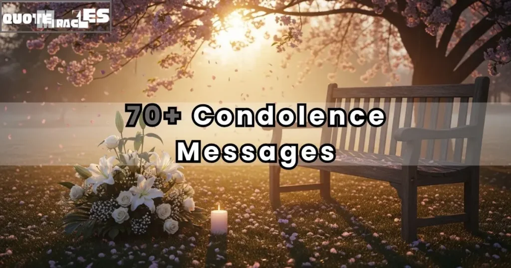 Condolence Messages