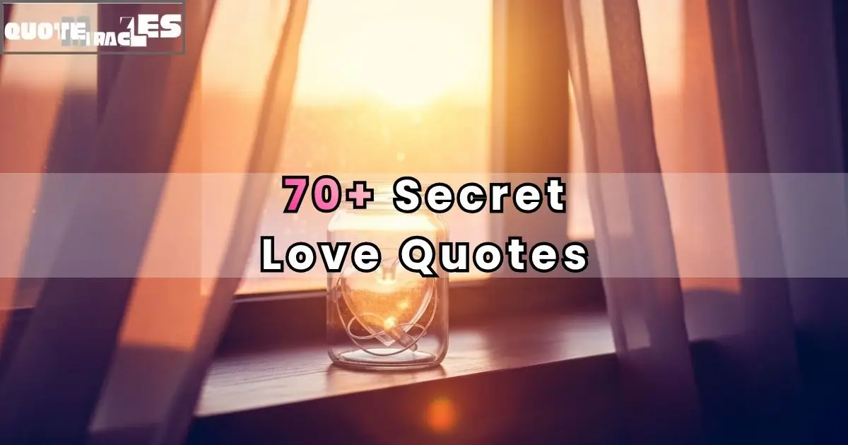 Secret Love Quotes
