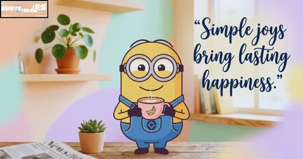 Aesthetic Minions Captions and Images