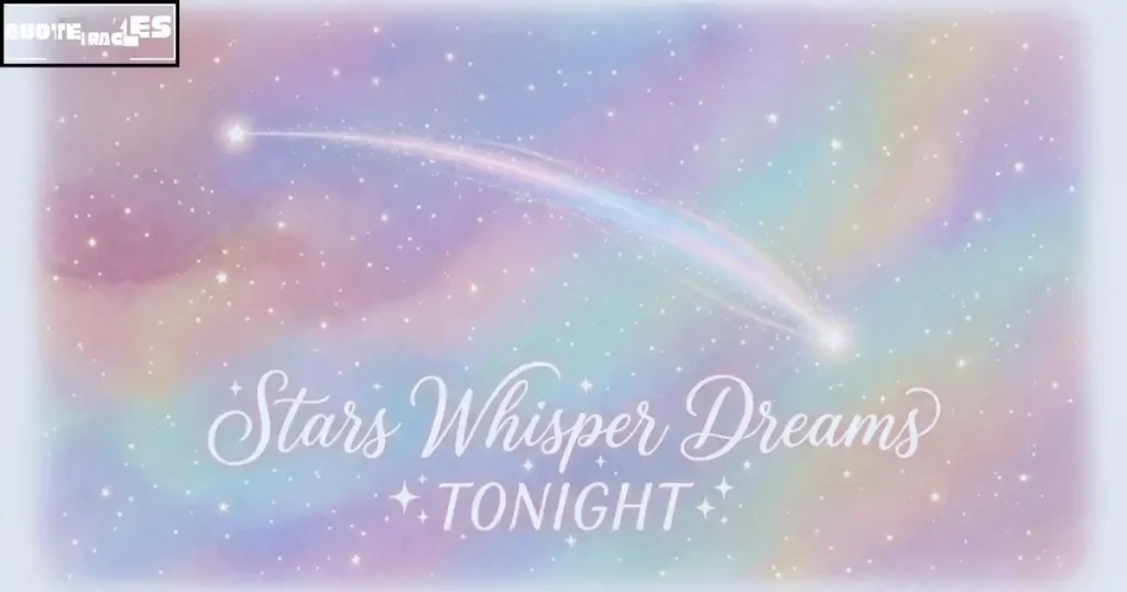 Aesthetic Shooting Star Captions for Pinterest