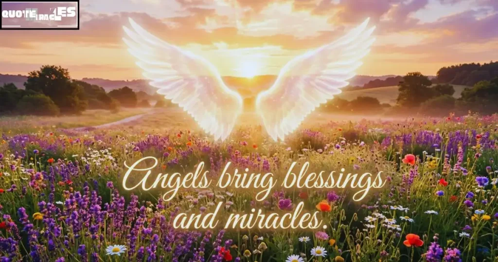 Angel Quotes About Blessings, Miracles, and Gratitude
