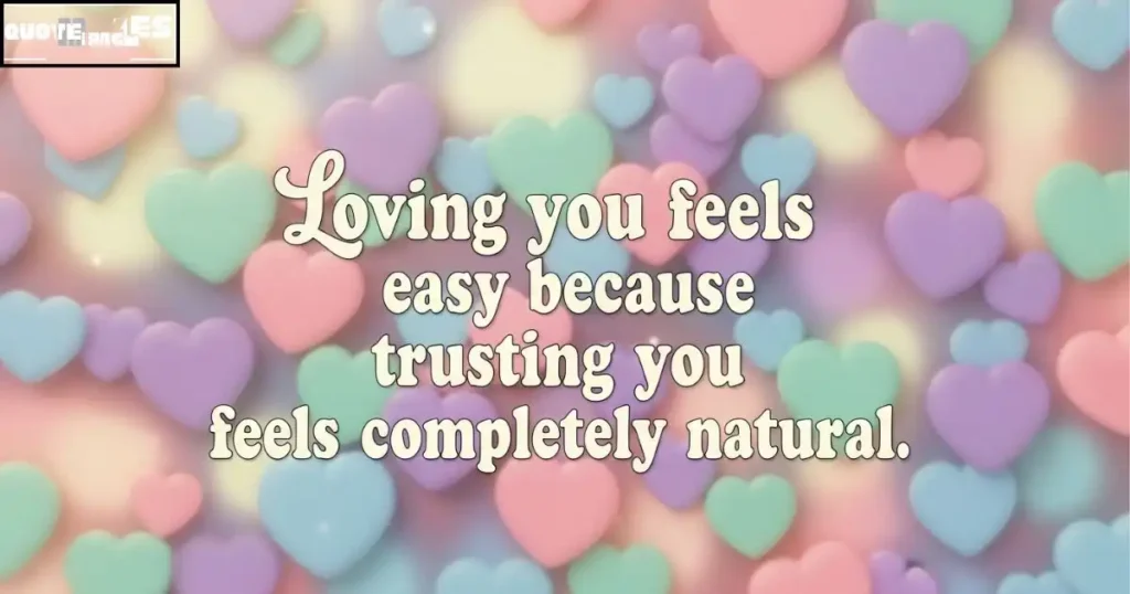 Cute Trust Messages for Him