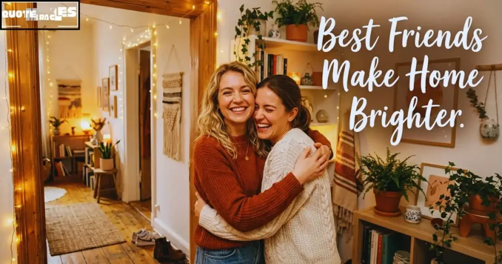 Cute Welcome Home Quotes for Friends