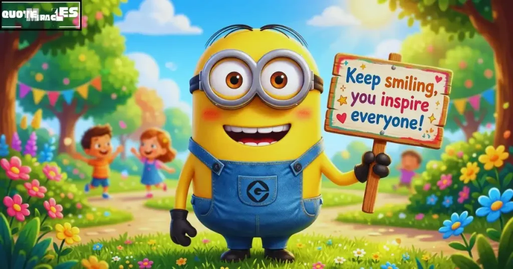 Encouraging Minions Quotes on life