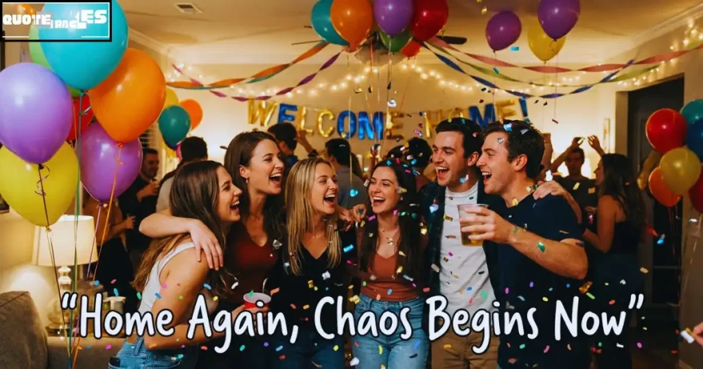 Funny Welcome Home Quotes