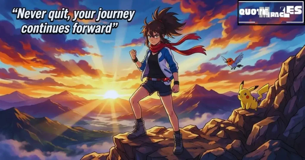 Inspirational Pokemon Quotes About Never Giving Up