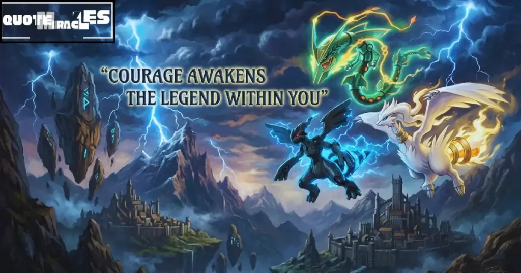 Legendary Pokemon Quotes About Strength and Courage