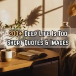 Life is too short quotes