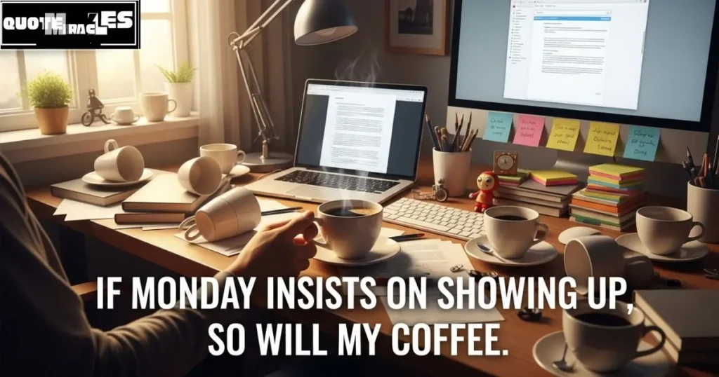 Funny Monday Coffee Quote