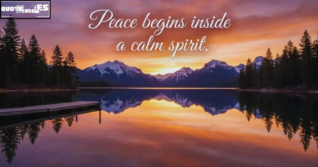 Peaceful Spirit Quotes