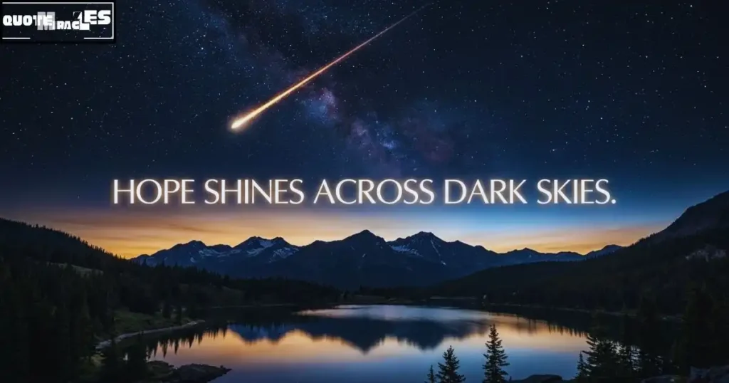 Positive Shooting Star Quotes