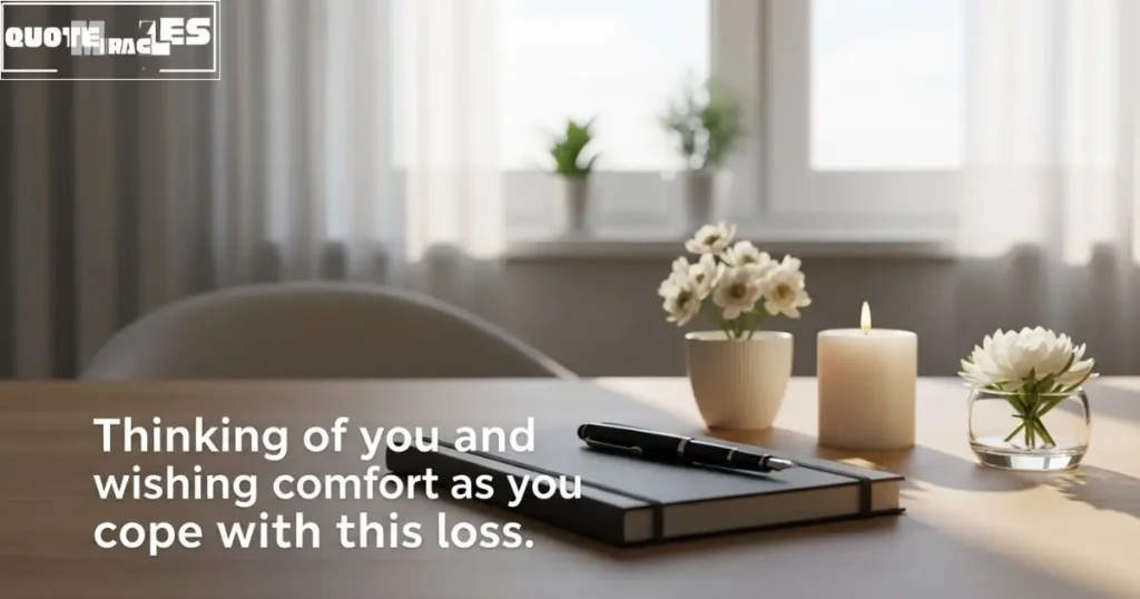 Condolence Messages for Coworker